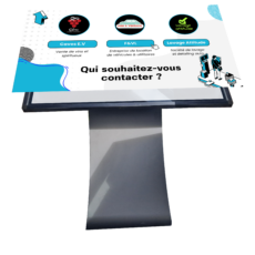 Kiosque 43 et 49 pouces